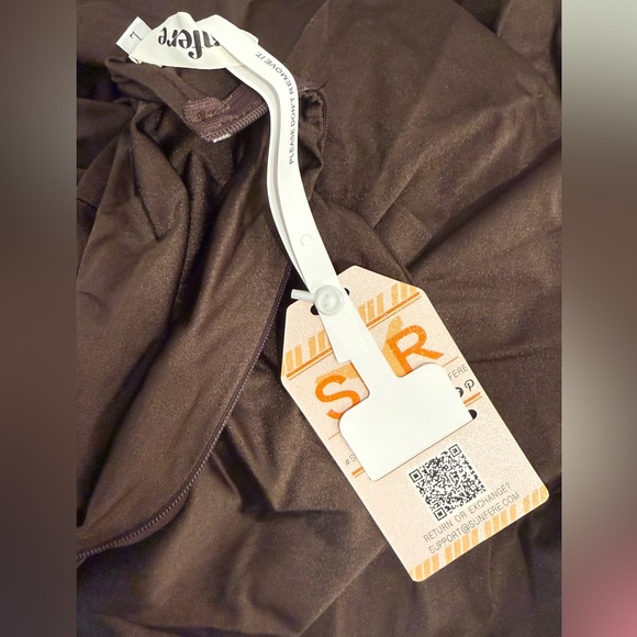 Women’s Sunfere Melina Asymmetric sleeve drape maxi dress in brown - Picture 4 of 4